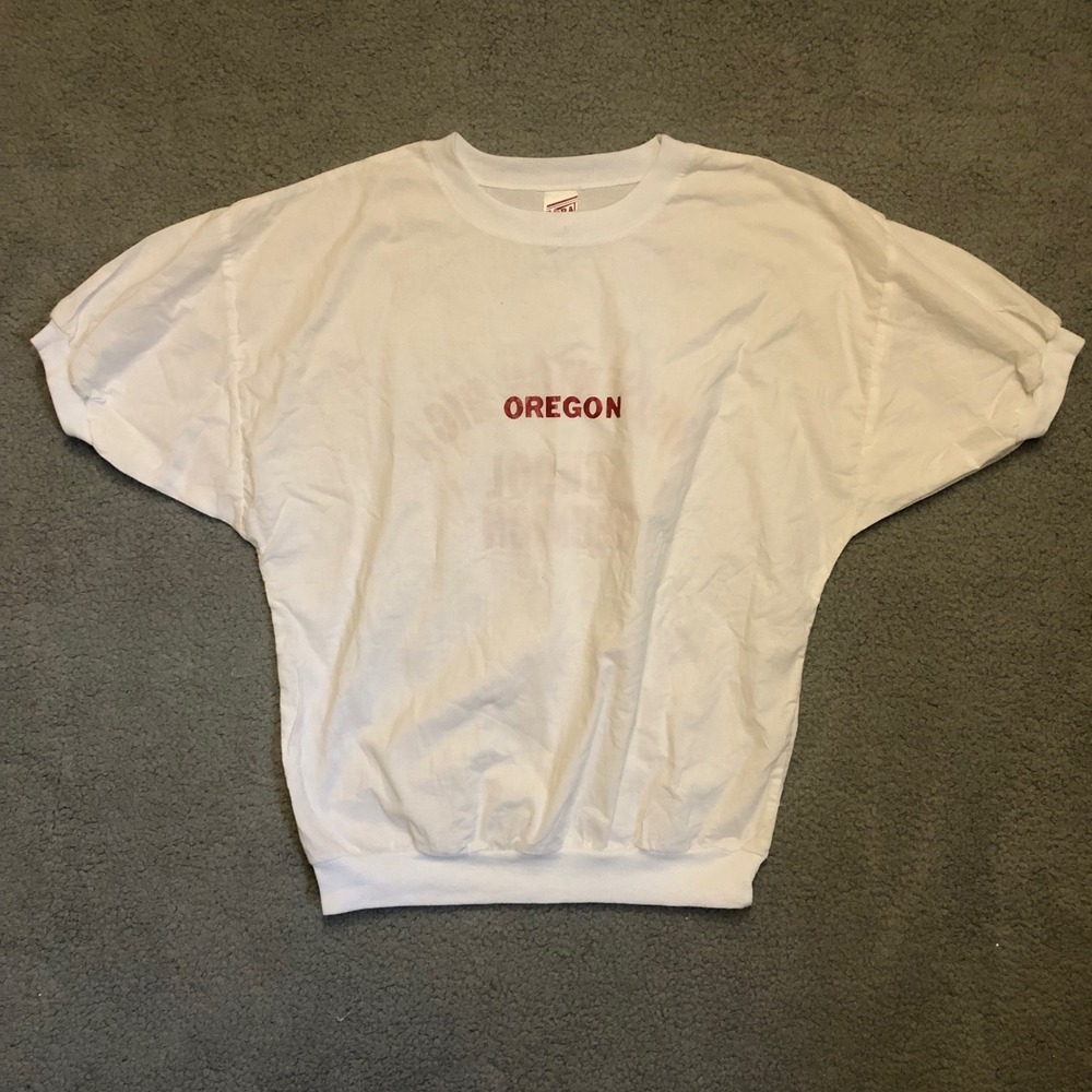 Vintage 80s Vara Oregon Whisenton High School Reunion Batwing T-Shirt Medium